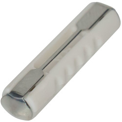 Torpedosicherung mit konischen Kontaktflächen, 8A, weiss, 25 Stück