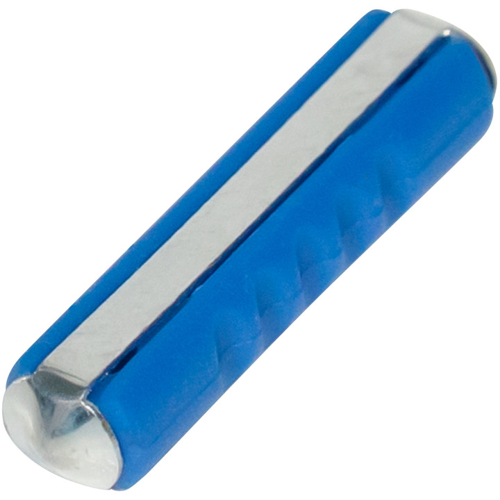 Torpedosicherung mit konischen Kontaktflächen, 25A, blau, 25 Stück