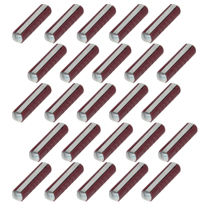 Torpedosicherung mit konischen Kontaktflächen, 40A, grau, 25 Stück