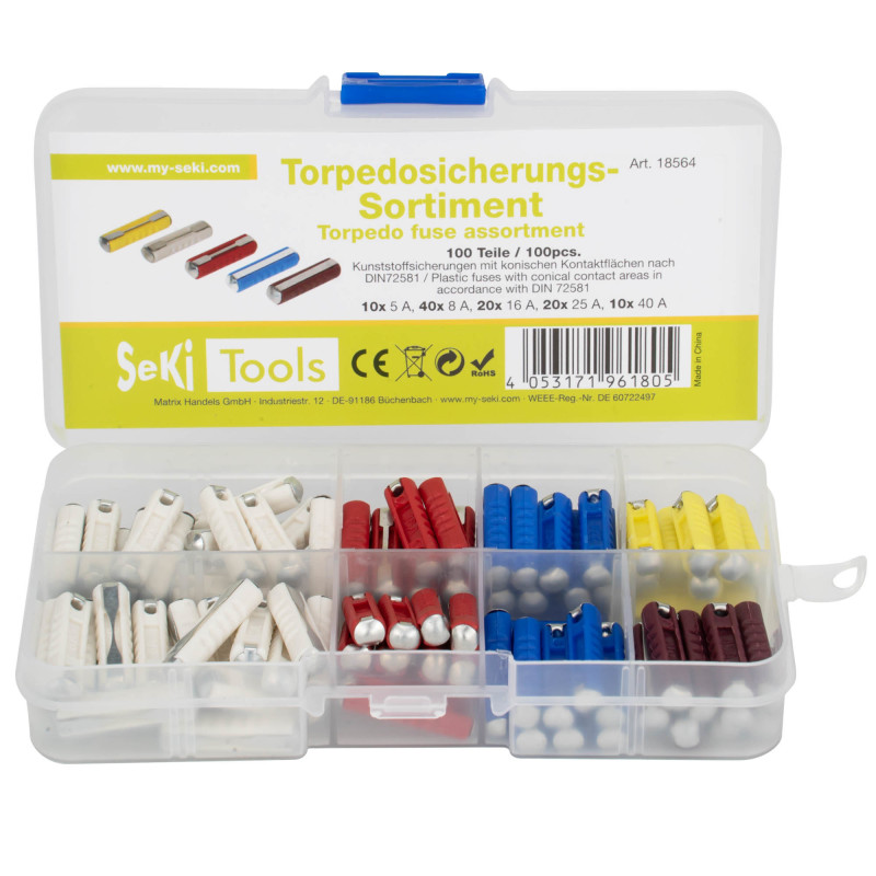 Torpedosicherungsset 100-teilig