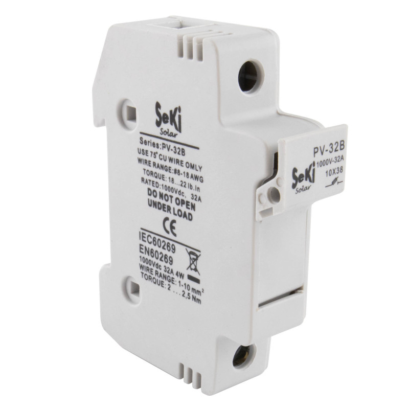 DC Solar Sicherungshalter 1P, 1000V, 32A
