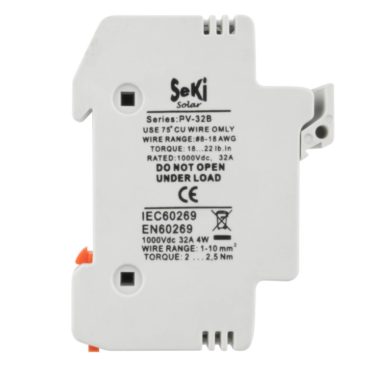 DC Solar Sicherungshalter 1P, 1000V, 32A