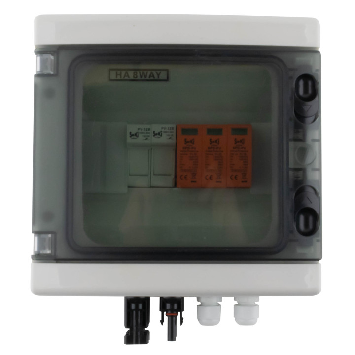 Solar Anschlusskasten, DC 1 String 8M T2, 1000V