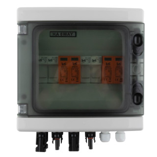 Solar Anschlusskasten, DC 2 String 8M T2, 1000V