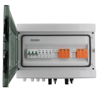 Solar Anschlusskasten, DC 2 String 18M T2, 1000V