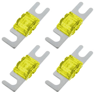 Mini ANL Sicherung 20A, 32V, 4 Stück