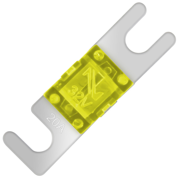 Mini ANL Sicherung 20A, 32V, 4 Stück