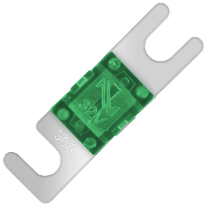 Mini ANL Sicherung 30A, 32V, 4 Stück