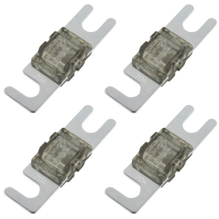 Mini ANL Sicherung 70A, 32V, 4 Stück