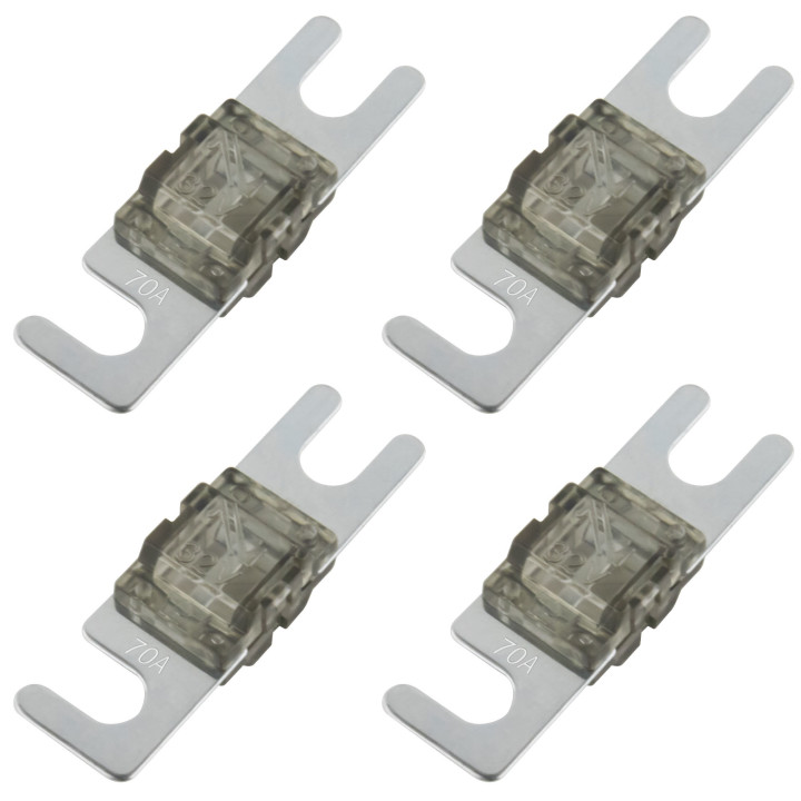 Mini ANL Sicherung 70A, 32V, 4 Stück