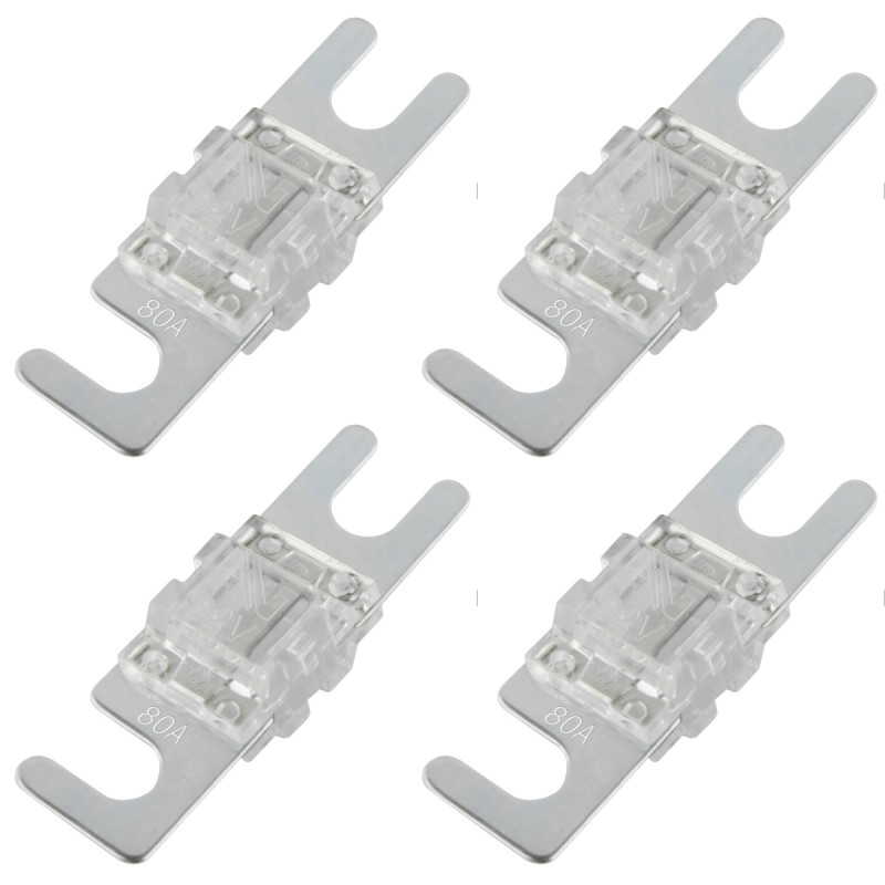 Mini ANL Sicherung 80A, 32V, 4 Stück