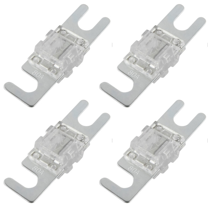 Mini ANL Sicherung 80A, 32V, 4 Stück