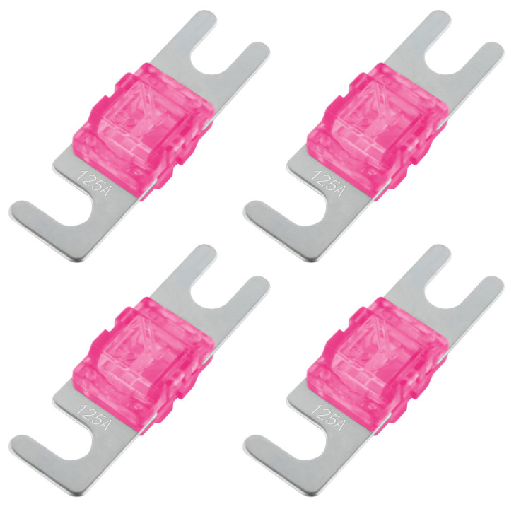 Mini ANL Sicherung 125A, 32V, 4 Stück