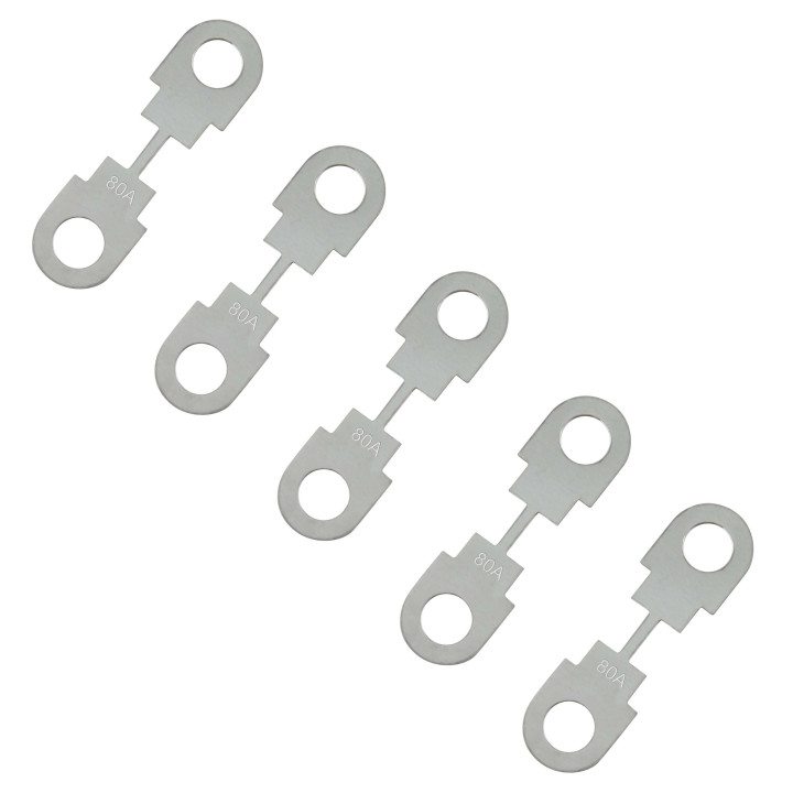 Blattsicherung TFS00 80A, 32V, 5 Stück