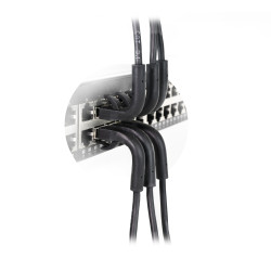 Netzwerkkabel, RJ-45 Stecker - RJ45-Stecker, CAT 8.1, U/FTP, flexible Stecker, für 25/40 GBASE Anwendungen, 1,5 m