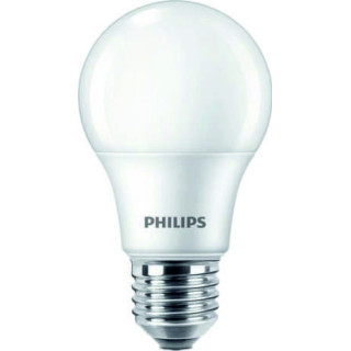 Philips CoreProbulb LED A60, 10W/827, E27 Glühlampe, 1055lm, 16899200, 2700K, warmweiß, matt
