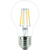 Philips CorePro LEDbulb A60, 4.3W/827, 2700K, E27, 470lm, 34716800, LED-Filament-Glühlampe, warmweiß, klar