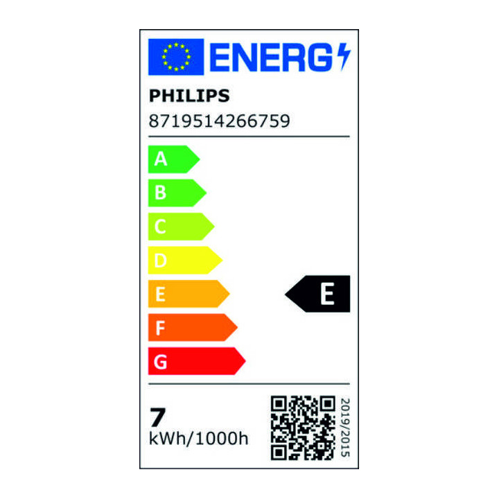 Philips CorePro LEDbulb A60, 7W/827, 2700K, E27, 806lm, 36124900, LED-Filament-Glühlampe, warmweiß, mattiert