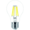 Philips Master Value LEDbulb A60, 3,4W/927, 2700K, E27, 470lm, 35481400, LED-Filament-Glühlampe, warmweiß, dimmbar, klar