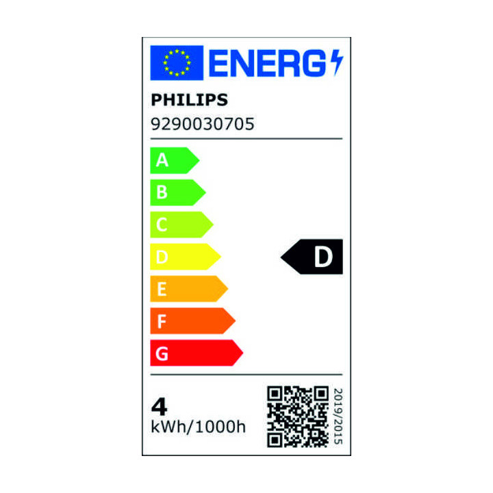 Philips Master Value LEDbulb A60, 3,4W/927, 2700K, E27, 470lm, 35481400, LED-Filament-Glühlampe, warmweiß, dimmbar, klar