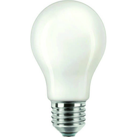 Philips Master Value LEDbulb A60, 7,8W/927, 2700K, E27, 1055lm, 34790800, LED-Filament-Glühlampe, warmweiß, dimmbar, mattiert
