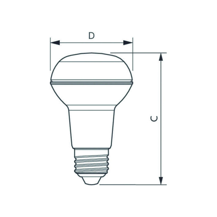 Philips CorePro LEDspot ND 3W/827 R63 E27 36° Reflektor, 2700K 210lm, 81179500