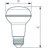 Philips CorePro LEDspot ND 4.5W/827 R63 E27 36° Reflektor, 2700K 410lm, 81181800