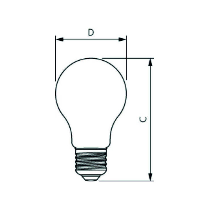 Philips Master Value LEDbulb D 7.2W/927 E27 A60 CMG Glühlampe mit Kopfspiegel, 650lm, 36122500