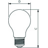 Philips Master Value LEDbulb D 7.2W/927 E27 A60 CMG Glühlampe mit Kopfspiegel, 650lm, 36122500