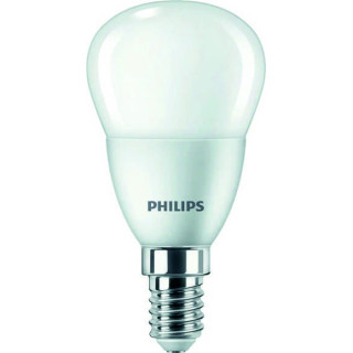 Philips CorePro lustre 7W/827 E14 P48 Tropfen Glühlampe matt, 31304000, 806lm, 2700K, warmweiß