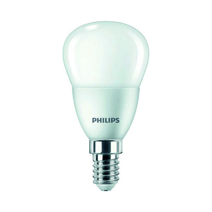 Philips CorePro lustre 7W/827 E14 P48 Tropfen Glühlampe matt, 31304000, 806lm, 2700K, warmweiß