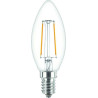 Philips CorePro LEDcandle ND, 2W/827 E14 B35 Kerze Glühlampe klar, 37757800, 250lm, 2700K, warmweiß