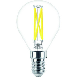 Philips Master LEDcandle DT, 2.5W/927 E14 P45 Tropfen Glühlampe klar, 44937400, 340lm, 2700K, warmweiß