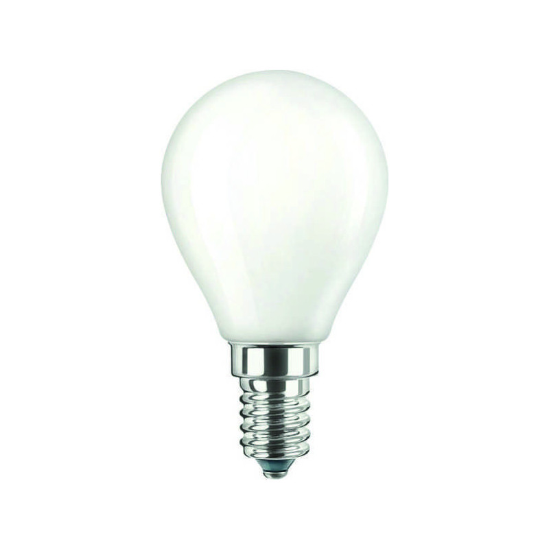 Philips CorePro LEDluster ND, 4.3W/827 E14 P45 Tropfen Glühlampe matt, 34720500, 470lm, 2700K, warmweiß