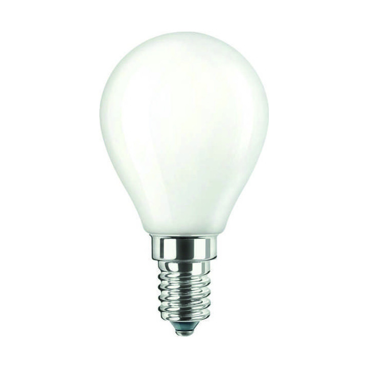 Philips CorePro LEDluster ND, 4.3W/827 E14 P45 Tropfen Glühlampe matt, 34720500, 470lm, 2700K, warmweiß