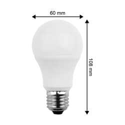 Blulaxa LED SMD Lampe 5W/840, Birnenform E27 5W 470lm, 4000 K kaltweiß