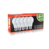 Blulaxa LED SMD Lampe 8W/827, Birnenform E27 8W 810lm, 2700 K warmweiß, 5er Pack