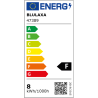 Blulaxa LED SMD Lampe 8W/827, Birnenform E27 8W 810lm, 4000 K kaltweiß