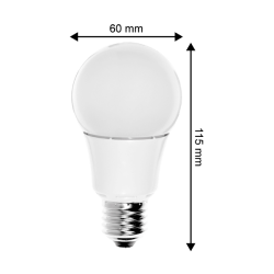 Blulaxa LED SMD Lampe 10W/840, Birnenform E27 10W 1055lm, 2700 K kaltweiß, 2er Pack