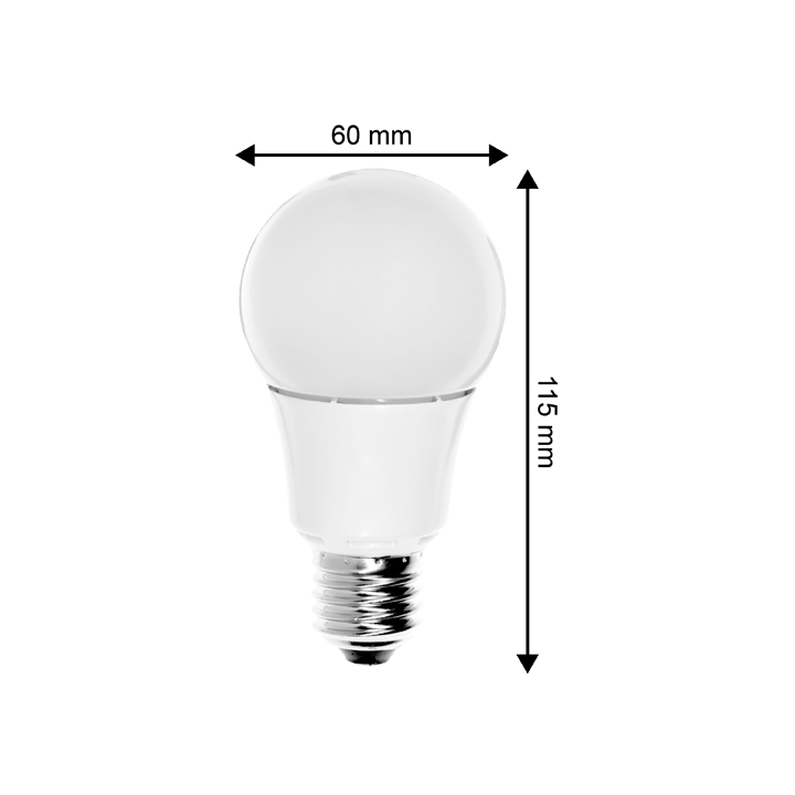 Blulaxa LED SMD Lampe 14W/827, Birnenform E27 14W 1521lm, 2700 K warmweiß