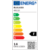 Blulaxa LED SMD Lampe 14W/840, Birnenform E27 14W 1521lm, 4000 K kaltweiß