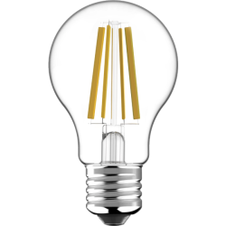 Blulaxa LED Filament Lampe 3.8W/827, Birnenform E27 3,8W 810lm, 2700 K warmweiß