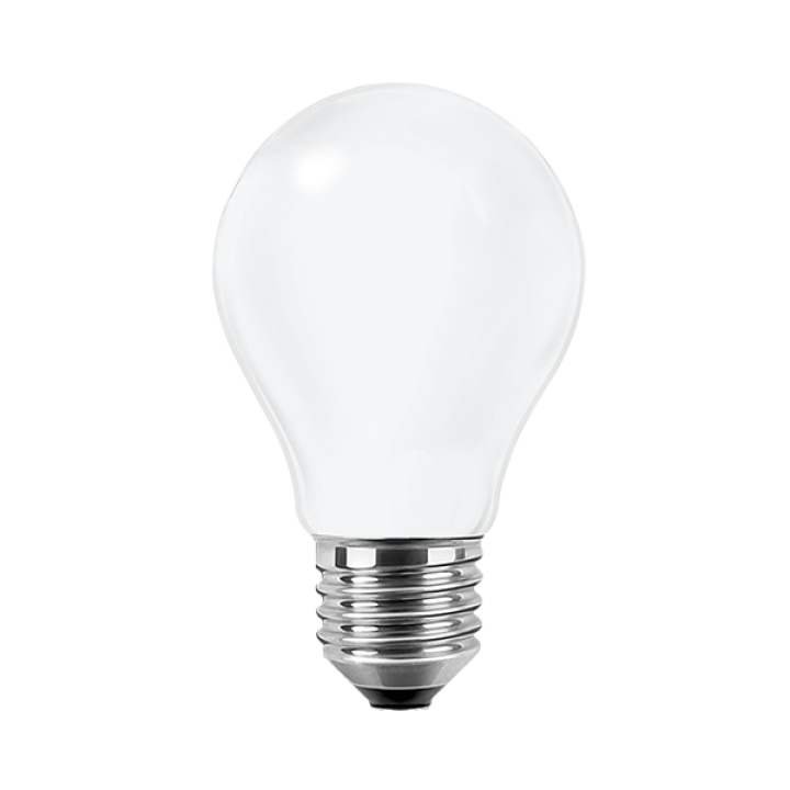 Blulaxa LED Filament Lampe 4.5W/827, Birnenform E27 4,5W 470lm, 2700 K warmweiß, opal