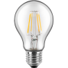 Blulaxa LED Filament Lampe 7W/827, Birnenform E27 7W 810lm, 2700 K warmweiß