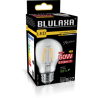 Blulaxa LED Filament Lampe 7W/827, Birnenform E27 7W 810lm, 2700 K warmweiß