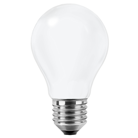 Blulaxa LED Filament Lampe 7W/827, Birnenform E27 7W 810lm, 2700 K warmweiß, Opal