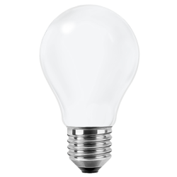 Blulaxa LED Filament Lampe 7W/865, Birnenform E27 7W 810lm, 6500 K tageslicht, Opal