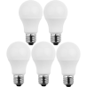 Blulaxa LED SMD Lampe 5.5W/827, Birnenform E27 5.5W 470lm, 2700 K warmweiß, 5er Pack