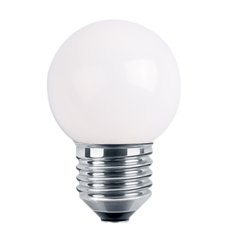 LED Deko MiniGlobe 1W, 827 E27 59lm, weiß