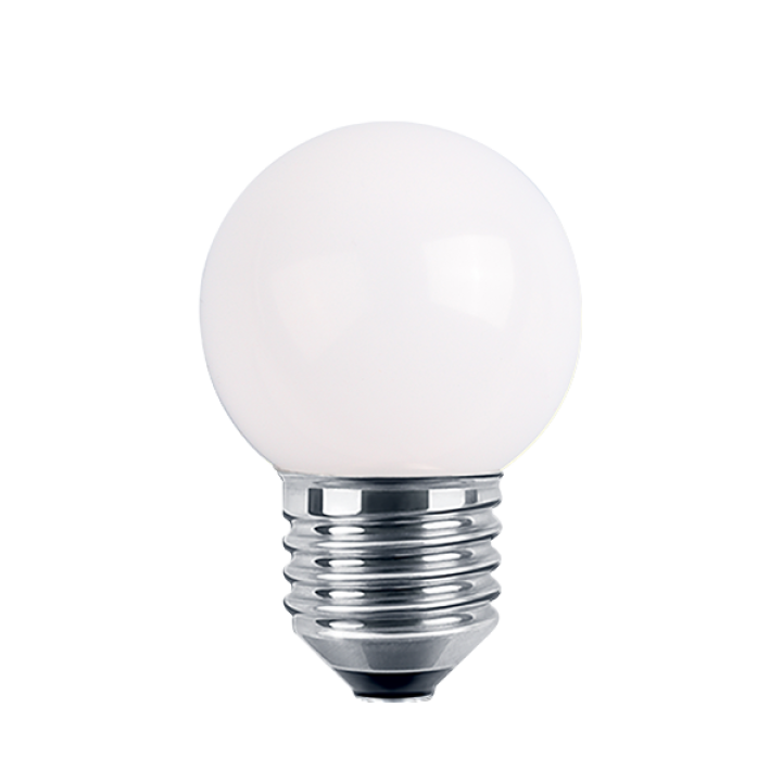 LED Deko MiniGlobe 1W, 827 E27 59lm, weiß